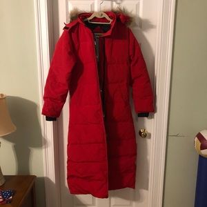 Canada Goose Red Mystique Parka